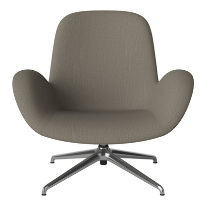 Fauteuil Seed Lounge - Rembourré - Piètement 4 branches - Chrome
