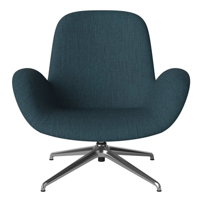 Fauteuil Seed Lounge - Rembourré - Piètement 4 branches - Chrome