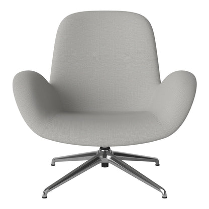Fauteuil Seed Lounge - Rembourré - Piètement 4 branches - Chrome