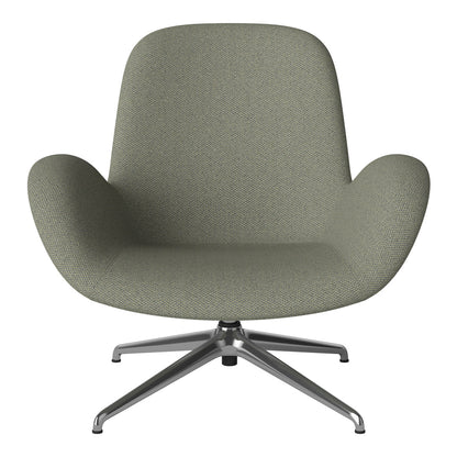 Fauteuil Seed Lounge - Rembourré - Piètement 4 branches - Chrome