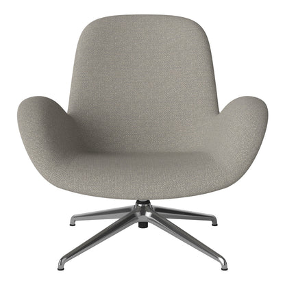 Fauteuil Seed Lounge - Rembourré - Piètement 4 branches - Chrome