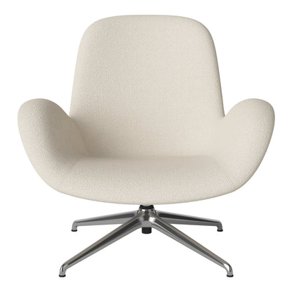 Fauteuil Seed Lounge - Rembourré - Piètement 4 branches - Chrome