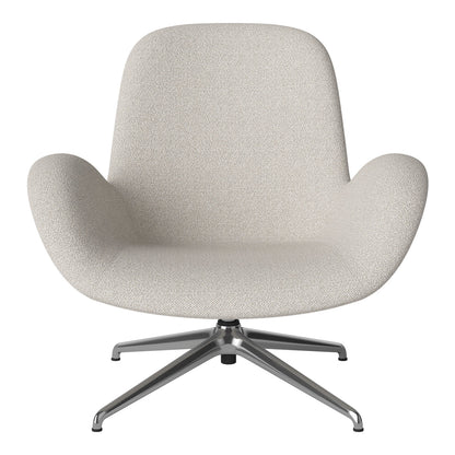 Fauteuil Seed Lounge - Rembourré - Piètement 4 branches - Chrome
