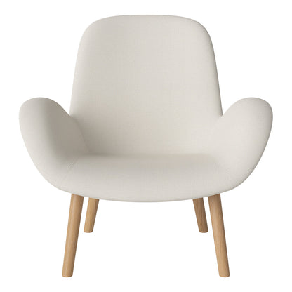 Fauteuil Seed Lounge - Rembourré - Piètement en chêne huilé