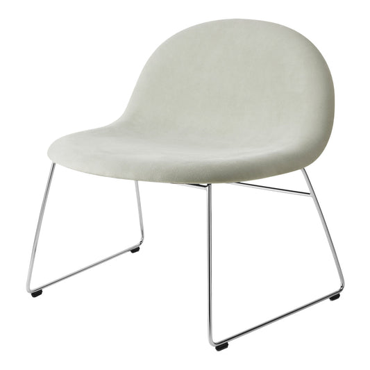Fauteuil Gubi 3D - Entièrement rembourré - Piètement luge