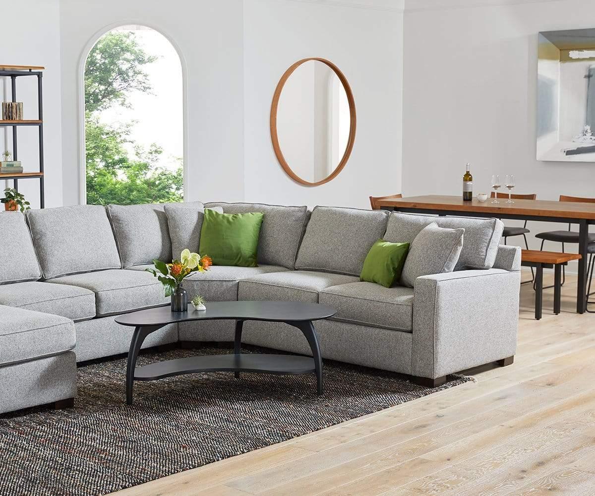 Table basse Wood Castle Tibro avec étagère