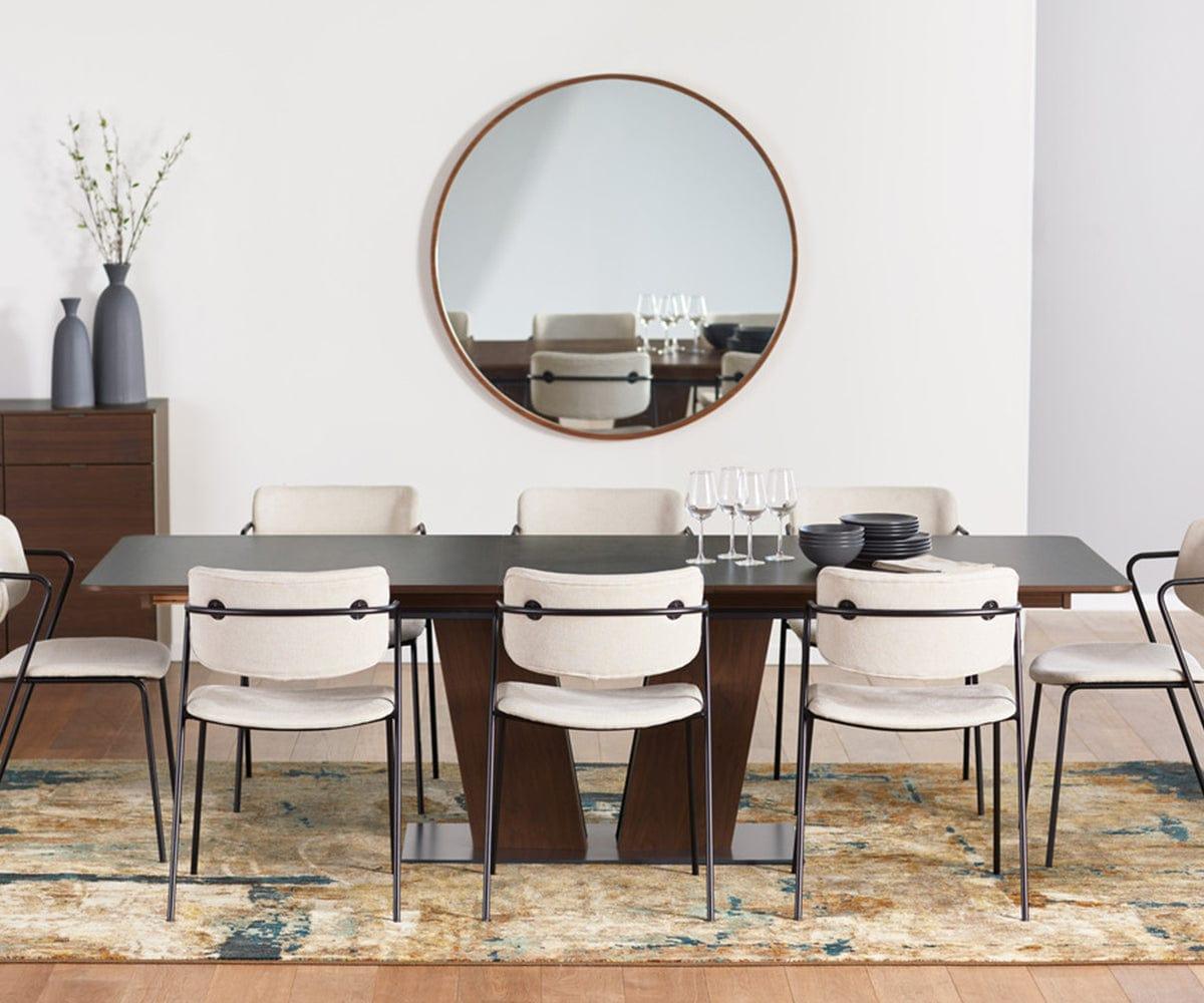 Miroir rond Janelle 48