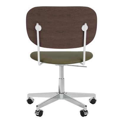 Chaise de bureau Co - Assise rembourrée - Base pivotante avec roulettes