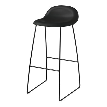 Tabouret de bar Gubi 3D - Base luge
