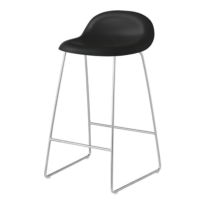 Tabouret de bar Gubi 3D - Base luge
