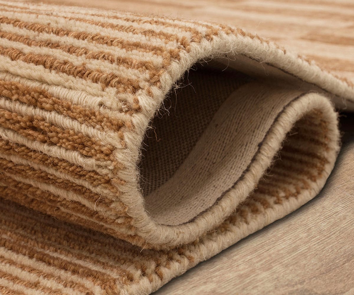 Tapis Karastan à Rayures Cassées - Sienne