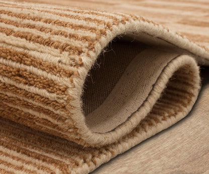 Tapis Karastan à Rayures Cassées - Sienne