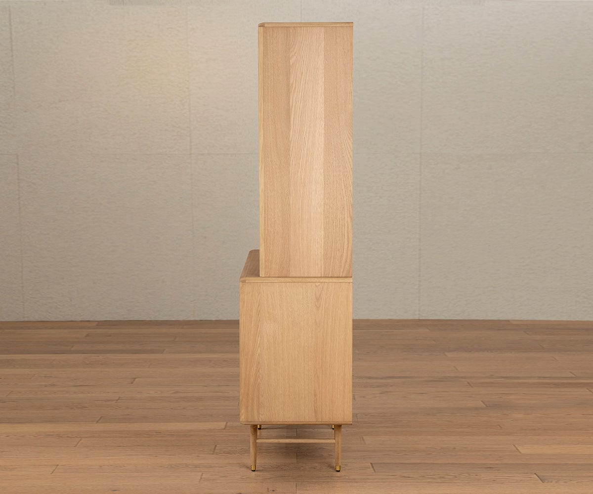 Armoire haute Hendrick II - Chêne blanc