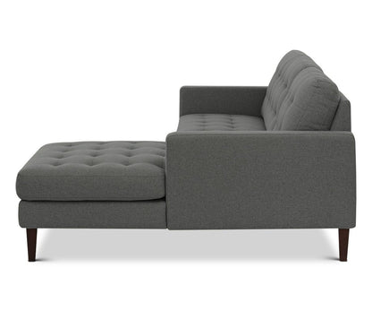 Chaise sectionnelle droite Laura