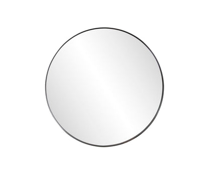 Miroir rond en acier