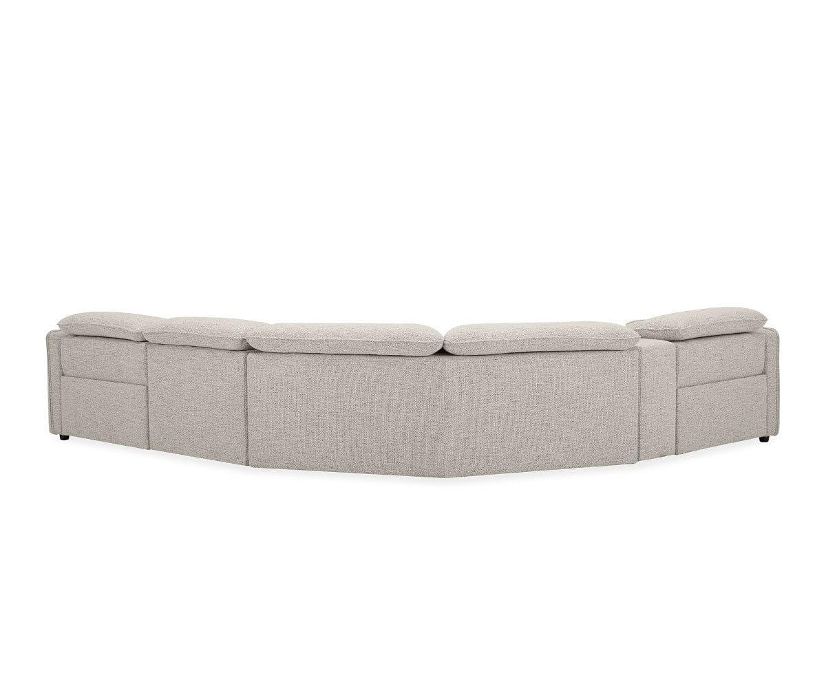 Canapé sectionnel inclinable électrique modulaire 4 pièces Ryden