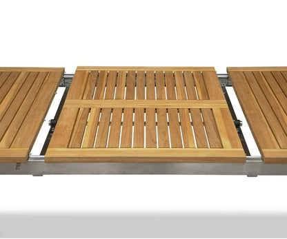 Table à manger extensible d'extérieur Farino