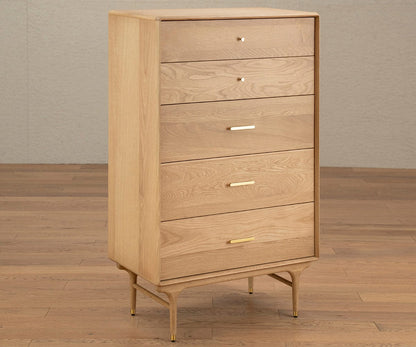 Commode haute Hendrick II - Chêne blanc