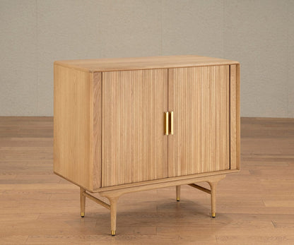 Armoire basse Hendrick II - Chêne blanc