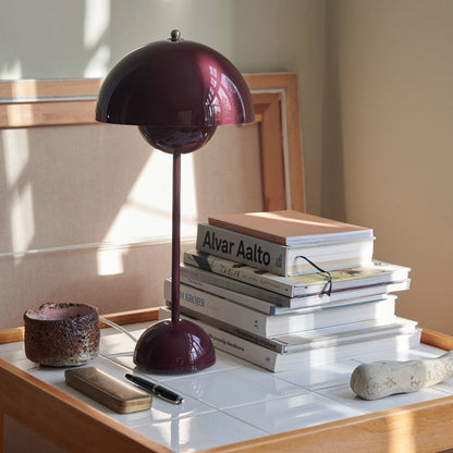 Lampe de table pot de fleurs Verner Panton VP3