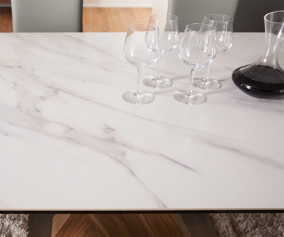 Table à manger extensible en acier