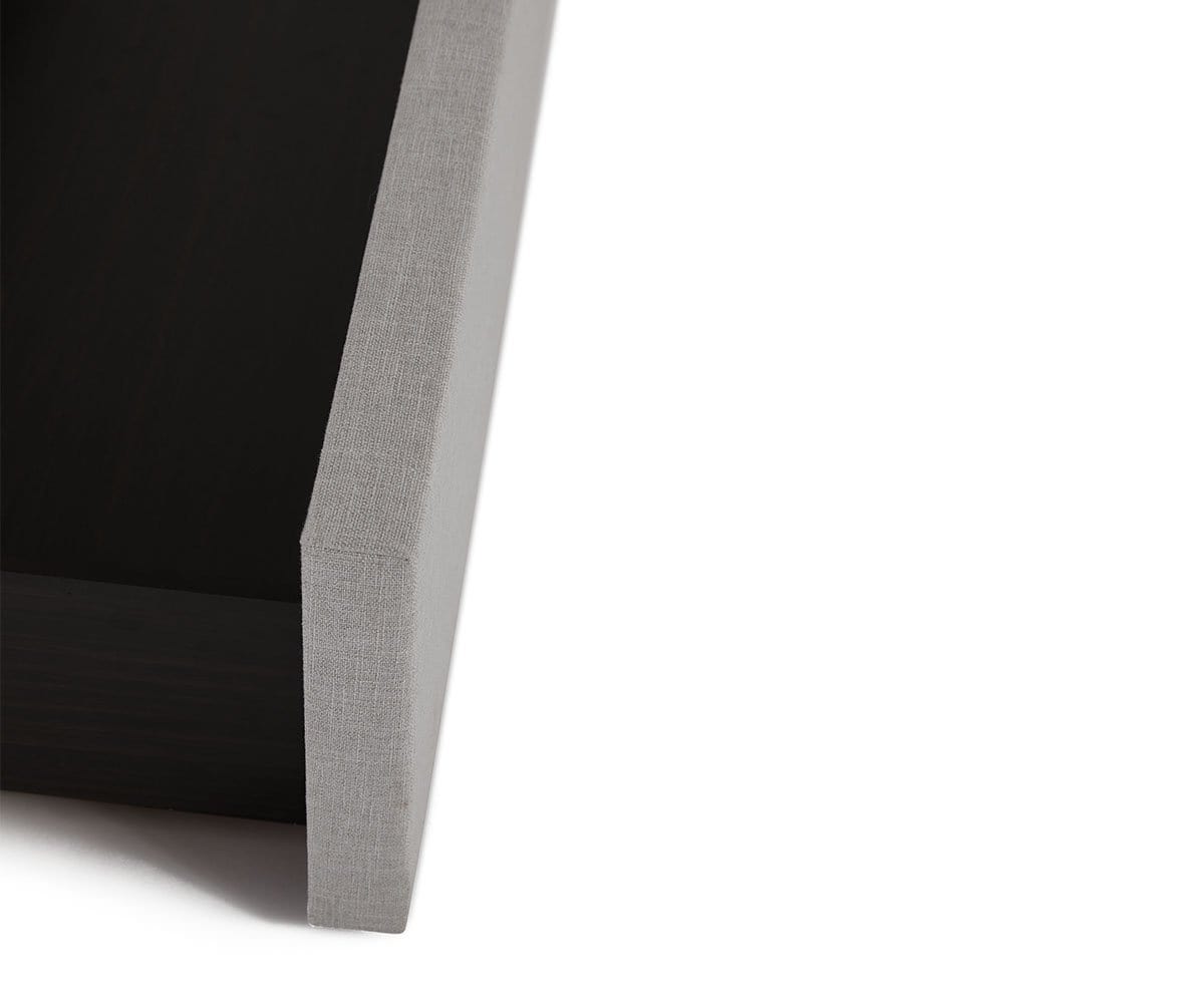 Lit de rangement rembourré Blake - Cal King