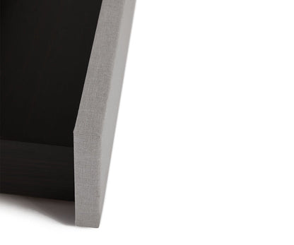 Lit de rangement rembourré Blake - Cal King