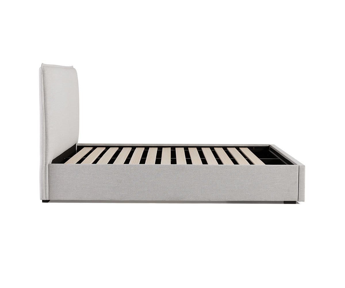 Lit de rangement rembourré Blake - Cal King