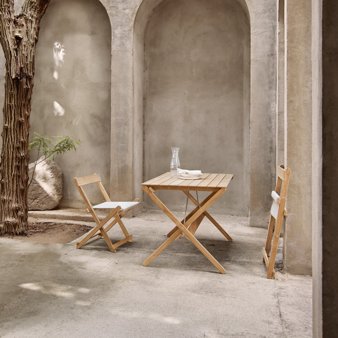 Chaise de salle à manger d'extérieur pliante BM4570