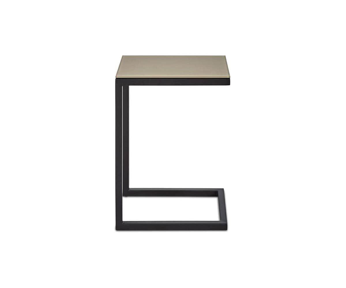 Table d'appoint en verre Milla