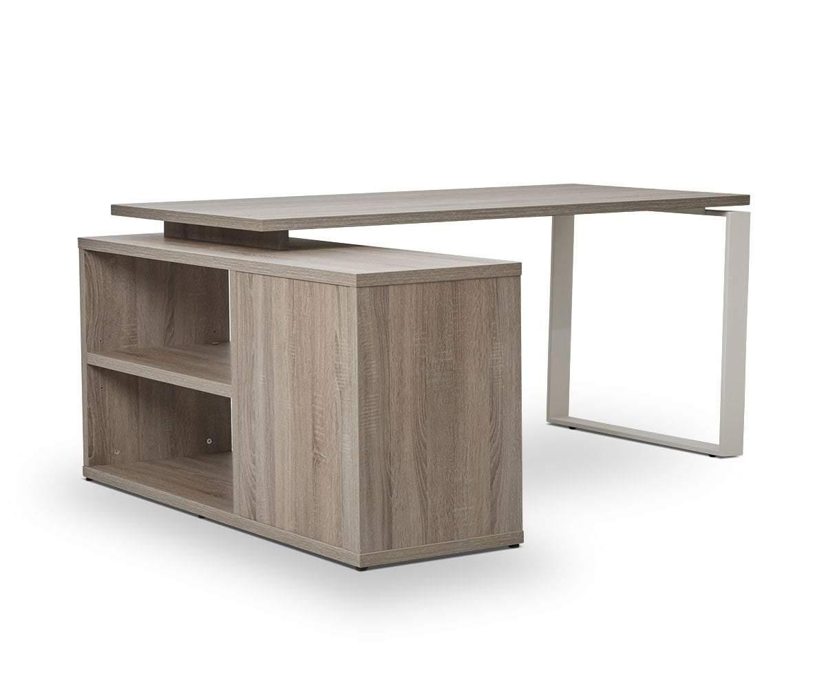 Bureau Gammel avec rangement réversible