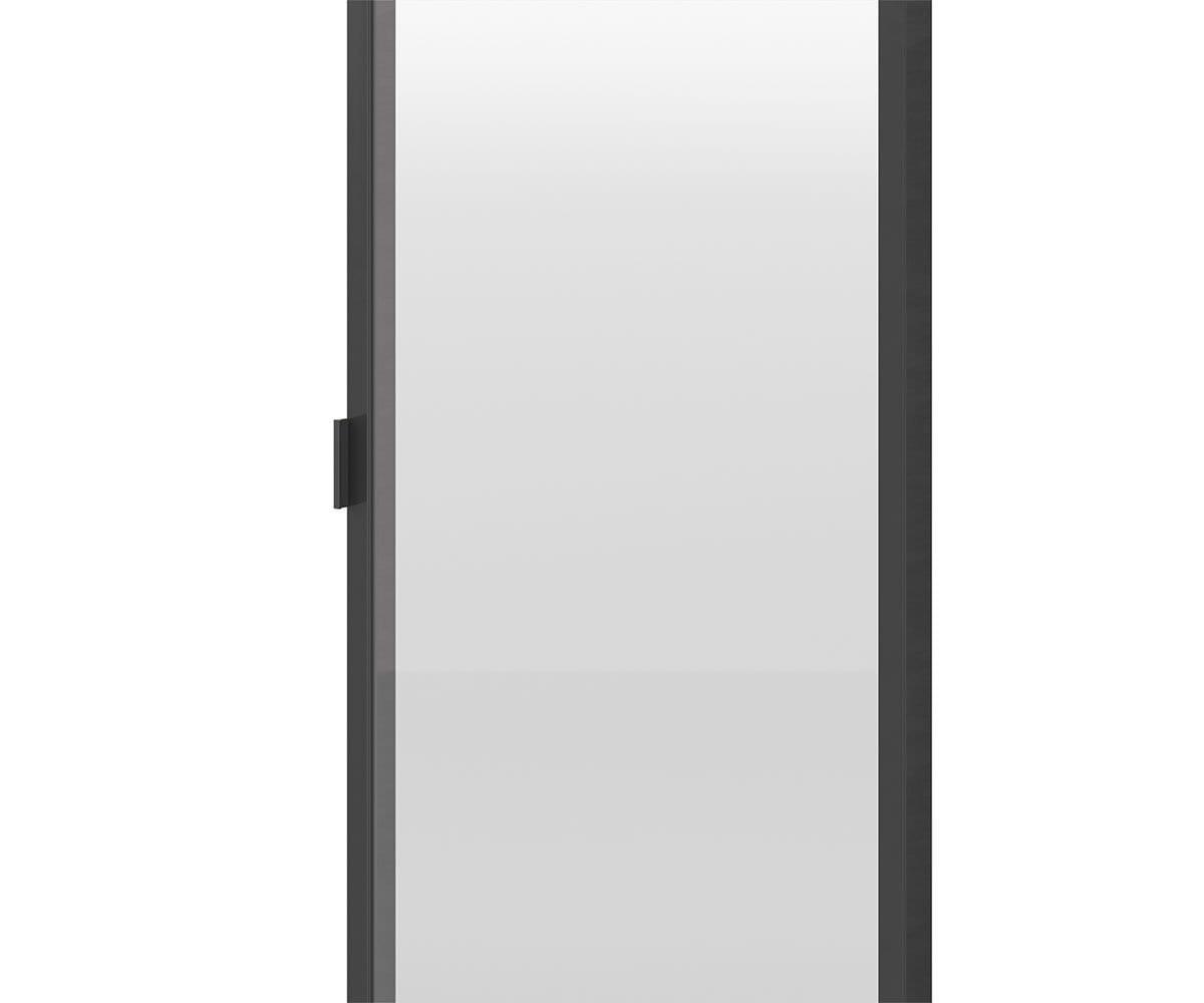 Bibliothèque haute Arren à porte simple en verre