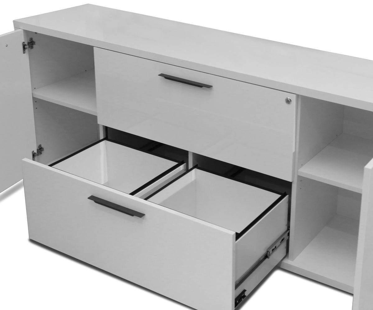 Crédence Gammel - Blanc