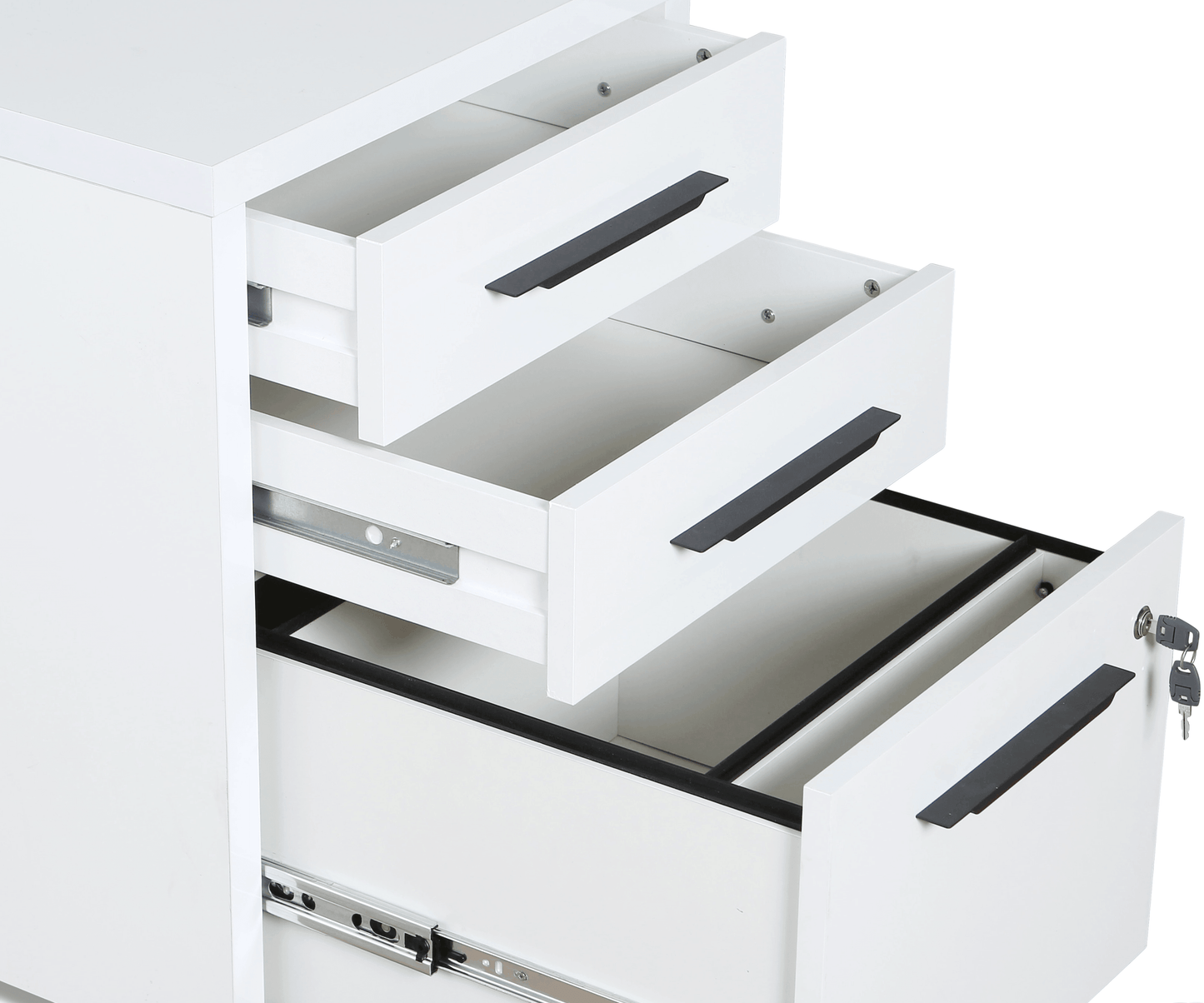 Caisson de classement mobile Gammel - Blanc