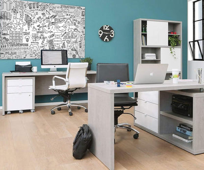 Chaise de bureau à dossier bas Brock