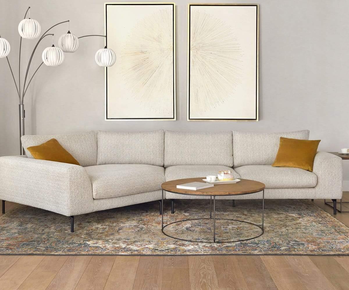 Canapé d'angle gauche Rowena