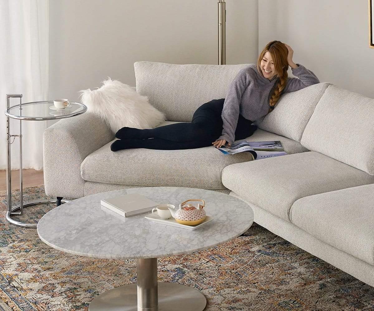 Canapé d'angle gauche Rowena