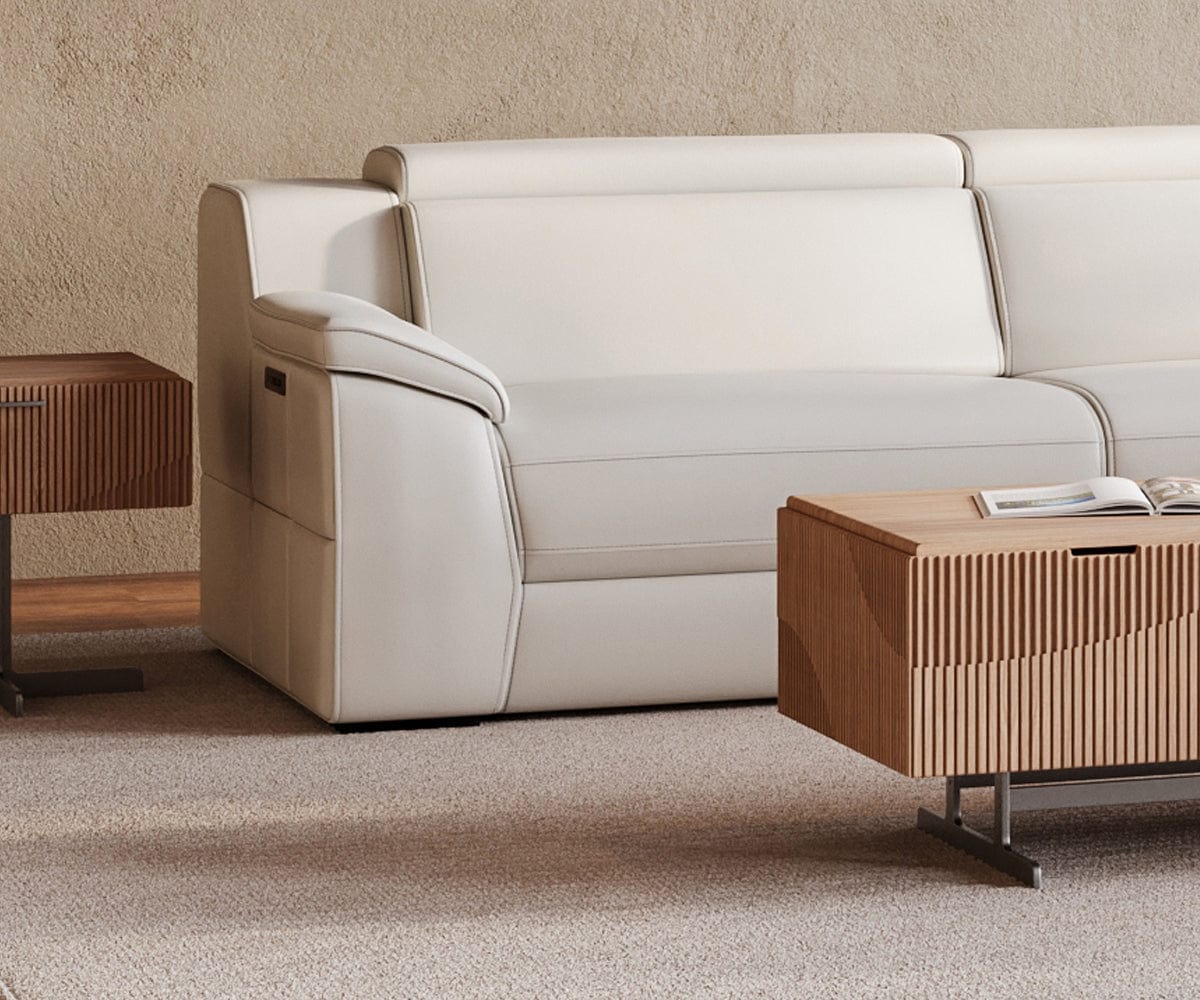 Canapé sectionnel inclinable électrique Titus