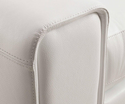 Canapé sectionnel inclinable électrique modulaire en cuir Angelo