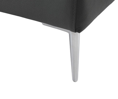 Chaise en cuir Bellini