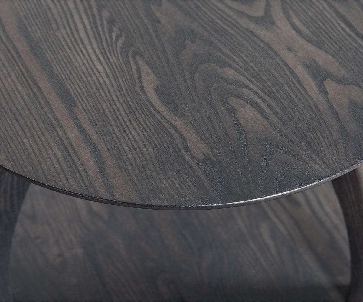 Table d'appoint ronde Wood Castle Tibro