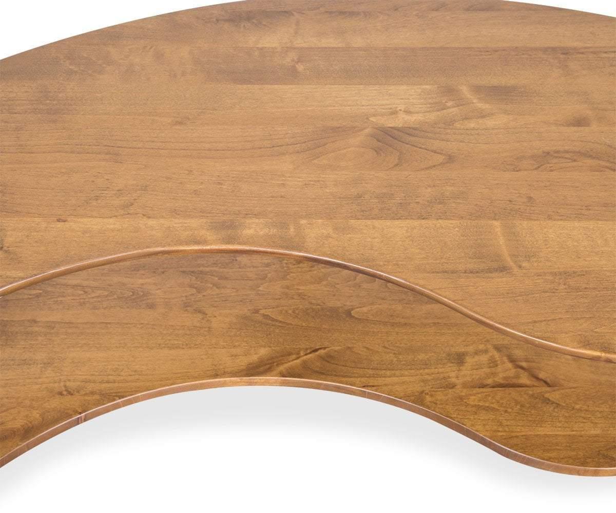 Table basse Wood Castle Tibro avec étagère