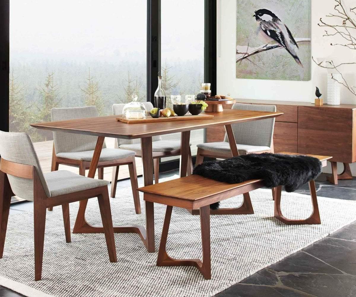 Chaise de salle à manger fuchsia