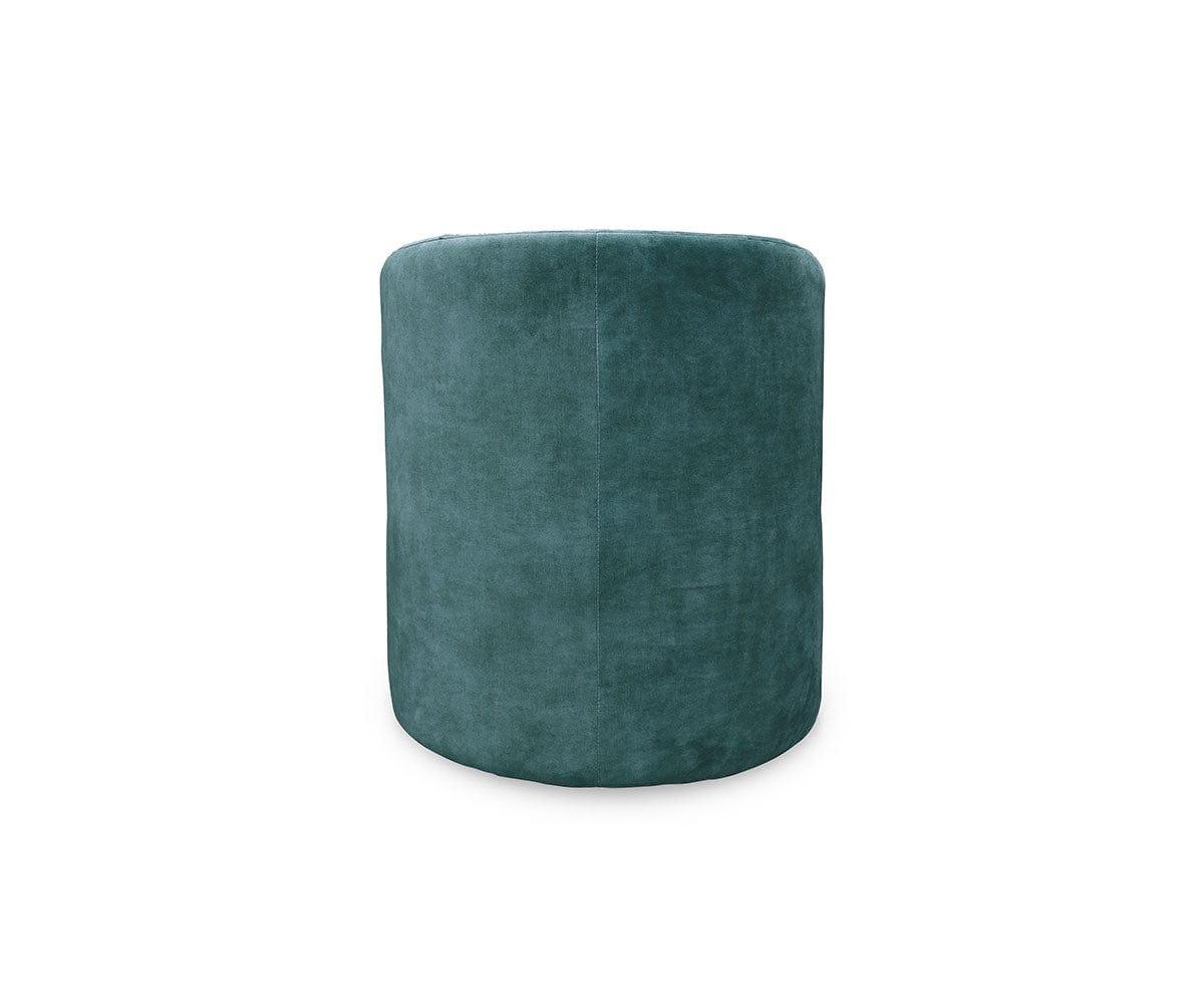 Chaise de salle à manger à roulettes Clea