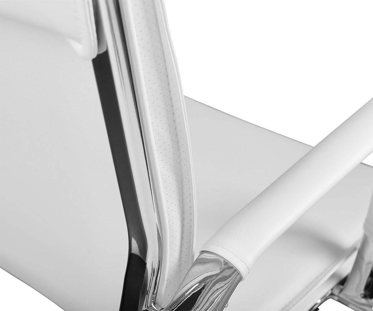 Chaise de bureau à dossier bas Brock