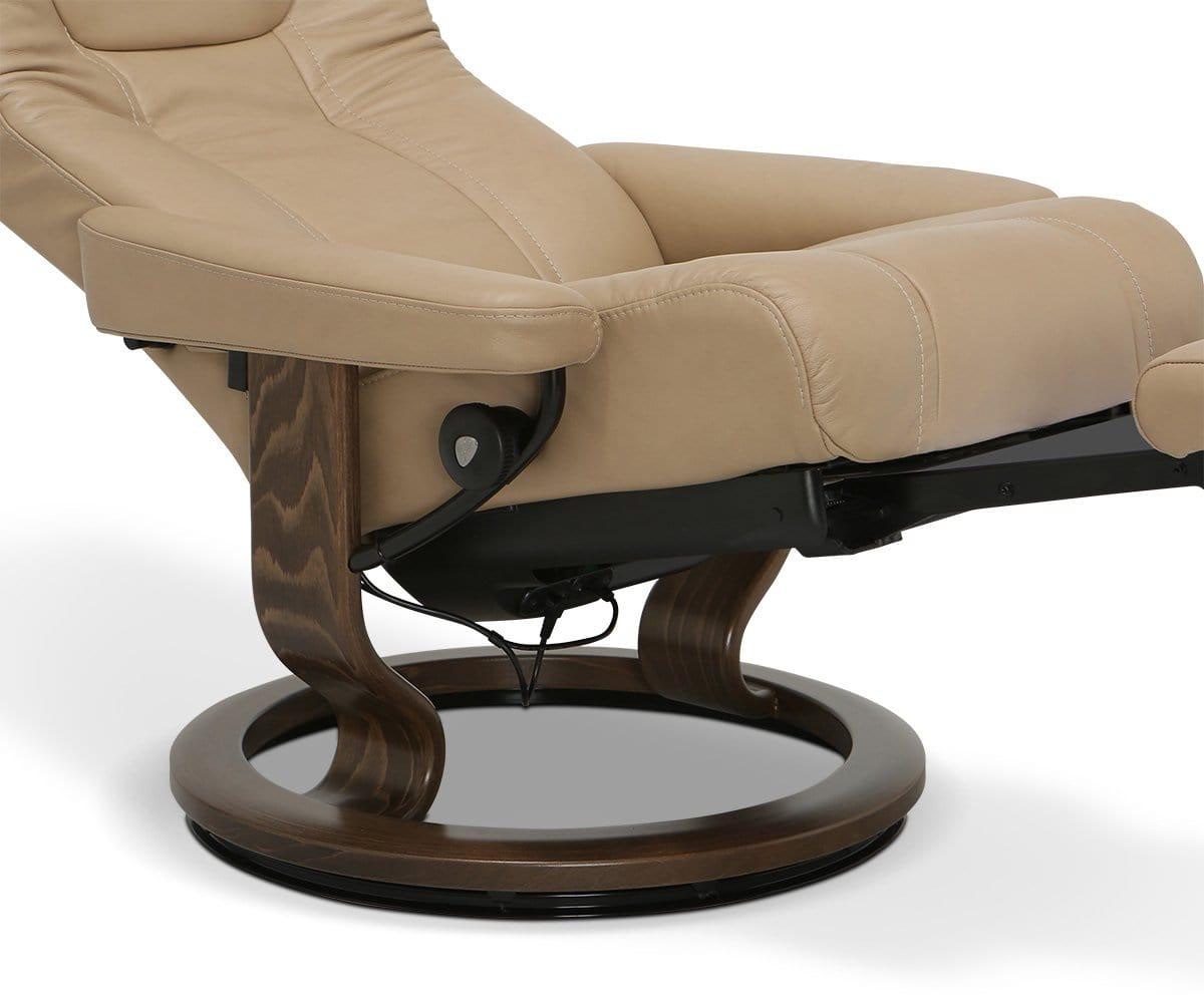 Fauteuil inclinable électrique pour jambes et dos Stressless® Wing