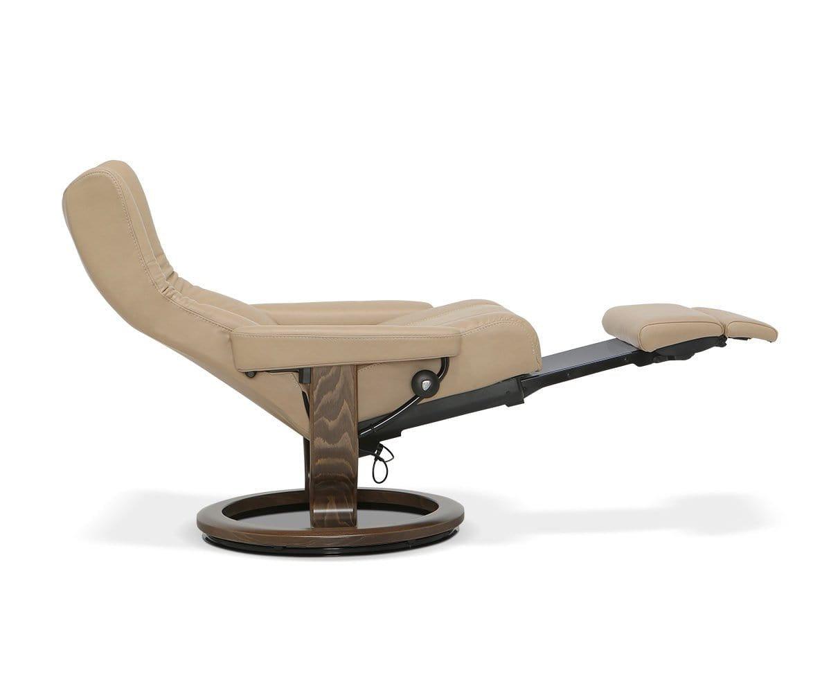 Fauteuil inclinable électrique pour jambes et dos Stressless® Wing