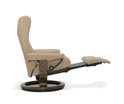 Fauteuil inclinable électrique pour jambes et dos Stressless® Wing