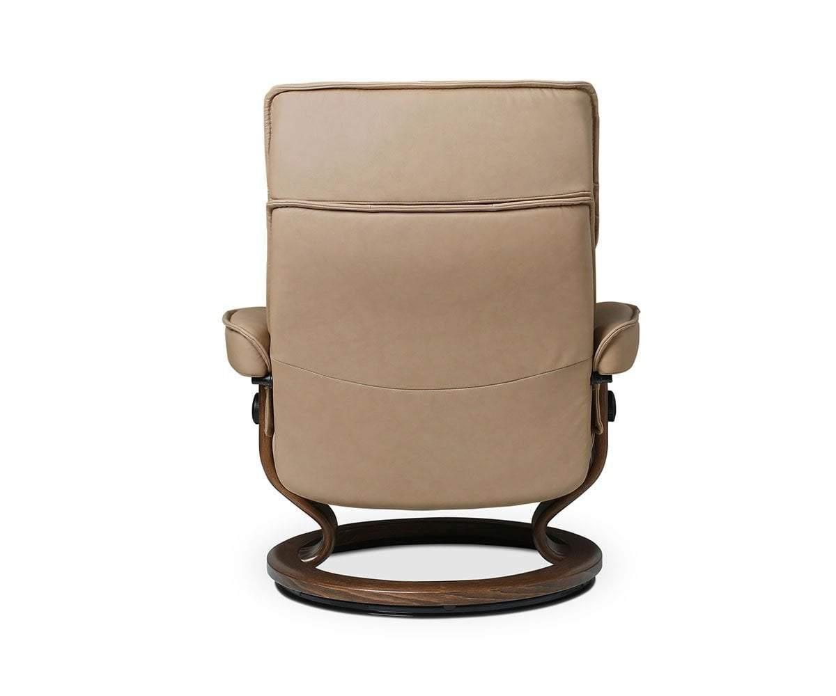Stressless® Admiral Fauteuil inclinable et ottoman - Sable