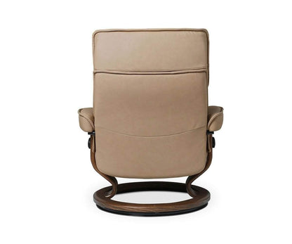 Stressless® Admiral Fauteuil inclinable et ottoman - Sable